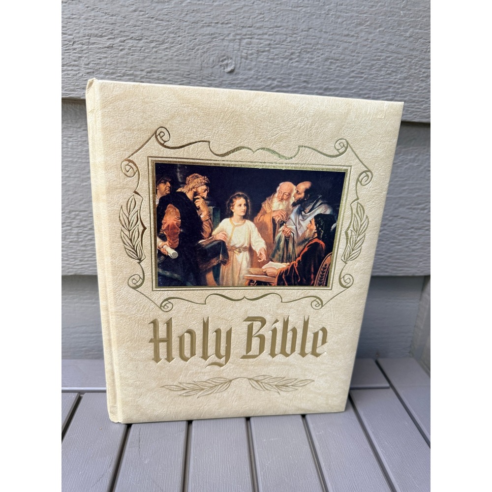 Holy Bible Master Reference Edition KJV 1988 Red Letter Heirloom Publishers